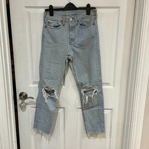 Levi's Women's Light Wash Wedgie Fit Jeans